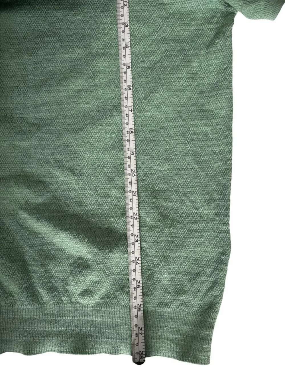 NWT Polo Ralph Lauren Cotton Linen Johnny Collar Sweater Faded Mint Size Large
